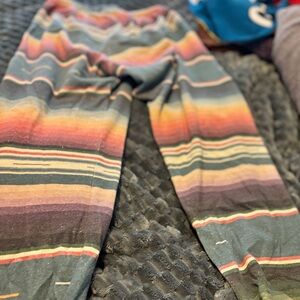 Aviator Nation Multicolor Tie-Dye Pullover with Rainbow Detail